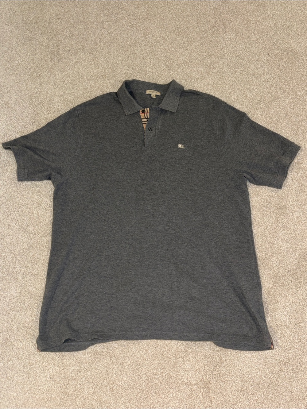 Burberry men’s polo shirt XL